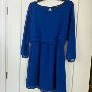 Express Vibrant Blue Top